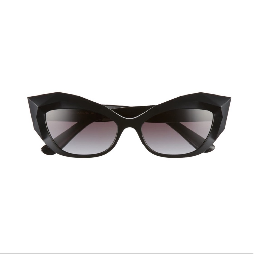 Dolce & Gabbana Geometric Cat Eye Sunglasses - Picture 3 of 12